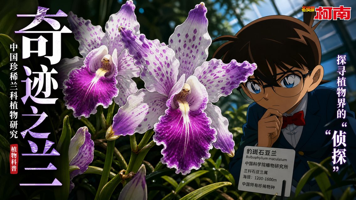 抖音风 稀有兰花探索视频