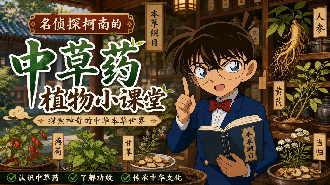 抖音风 中草药植物科普视频