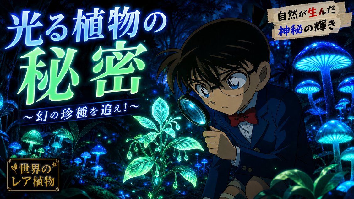 抖音风 发光植物奇观视频
